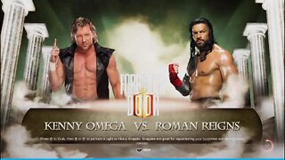 WWE X AEW Roman Reigns vs Kenny Omega