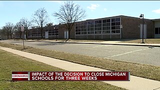 Impact of decision to close schools for three weeks