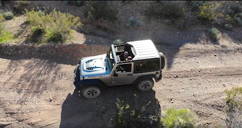 Las Vegas 4x4 with Rubicon Jeep and DJI Mavic Air