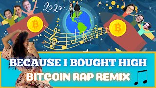 Because I Bought High: Speedy Bitcoin Remix - 2020 Bitcoin Song (CryptoFinally Bitcoin Song)