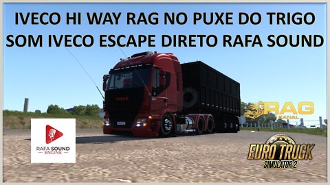 Canal Rag: Iveco HI Way Rag no Puxe do Trigo