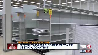 Mystery shopper buys $1 million worth of toys from Toys 'R' Us