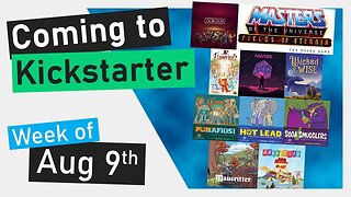 📅Kickstarter Boardgames | Flamecraft, Masters of the Universe Fields of Eternia, Amass, Pumafiosi