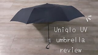 Uniqlo UV umbrella review ☂️