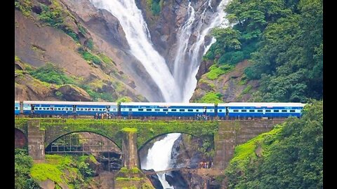 Dudhsagar Falls Vlog Most beautiful waterfall in India