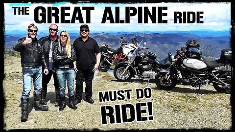 The GREAT ALPINE Motorcycle Ride