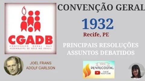 1932. CGADB | DESPEDIDA DE GUNNAR VINGREN DO JORNAL MENSAGEIRO DA PAZ