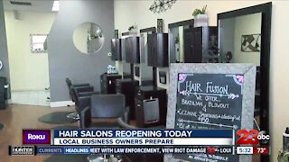 Hair salon industry can move back indoors