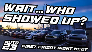 You WONT Believe Who Showed Up To The FIRST Friday Night Dodge Durango Meet!