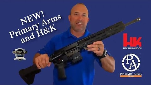 Unboxing Primary Arms & Holosun Optics for Heckler & Koch (H&K) rifle - NEW for Firearms Students!