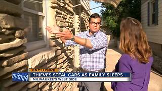 Car thieves strike Milwaukee home while family sleeps