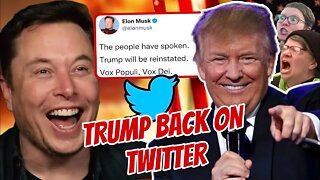 Trump Officially REINSTATED on Twitter by Elon Musk - Get Ready For Insanity!