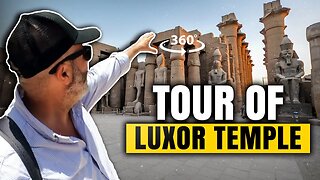 Virtual Guide to Luxor Temple Egypt 360° VR Immersive Virtual Reality Experience