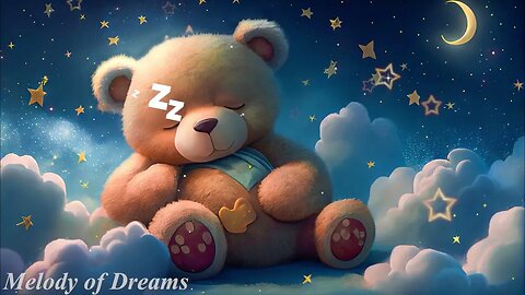 Baby Sleep Music - Lullabies for Babies to Go to Sleep - Mozart Lullaby, Simple Cartoon