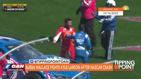 Tipping Point - Bubba Wallace Fights Kyle Larson After NASCAR Crash