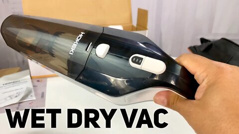 Handheld Wet Dry Cordless Vacuum Cleaner by Hokeki Review