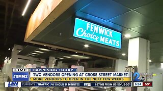 After a delayed re-opening, Cross Street Market welcomes visitors again
