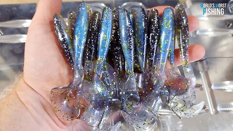 Bait Blog: NEW MOLDS, Catching Bass on Swimbaits & New Colors