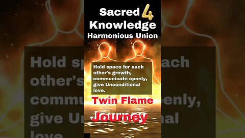 Sacred Knowledge 7 Insights of The Twin Flame Journey #shorts