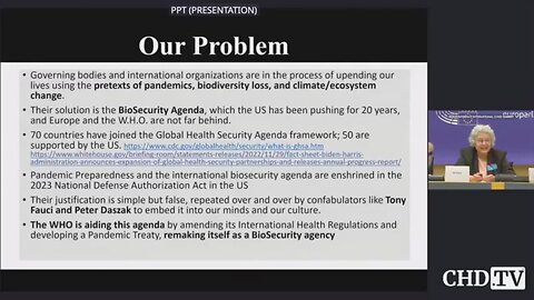 NWO: Dr. Meryl Nass on the WHO Pandemic Treaty