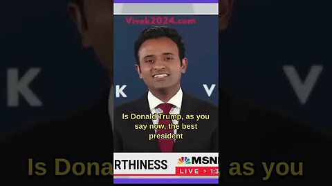 Vivek Calls Trump the Best President of the 21st Century