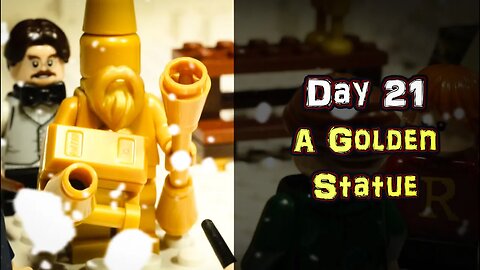 A GOLDEN STATUE - Harry Potter's Advent Adventure (Day 21)