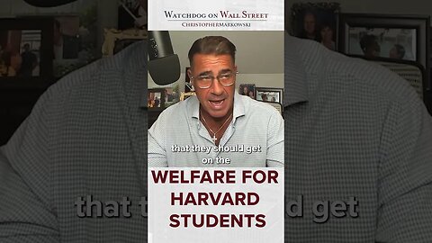 Welfare for Harvard students