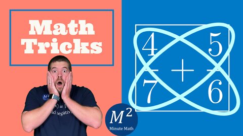 Minute Math Tricks - Part 14 - Adding Fractions! #shorts