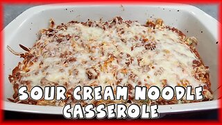 Sour Cream Noodle Casserole