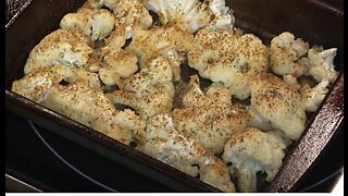 Seasoned Baked Cauliflower