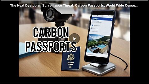How digital carbon passports can be the next dystopian surveillance threat.