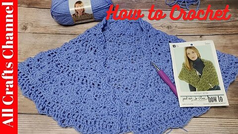 Easy to Crochet Beautiful Wrap- Great Mother's Day Gift