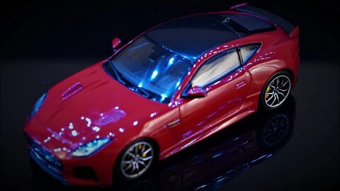 Jaguar F-Type SVR - True Scale Miniatures (TSM) 1/43 - 2 MINUTES REVIEW