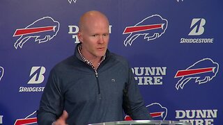 Buffalo Bills head coach Sean McDermott speaks to media Tuesday