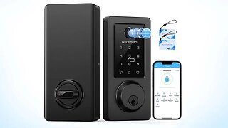 New Smart Door Lock: Easy, Secure Fingerprint Keyless Entry