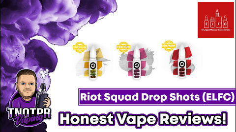 Honest Review! Riot Squad Drop Shots ELFC