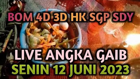 LIVE ANGKA GAIB 12 JUNI 2023 ANGKA TUNGGAL HK SDY SGP