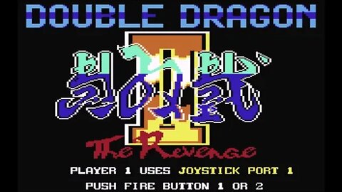 DOUBLE DRAGON 2: The Revenge (C64 Music) - Intro, Stage 1 & 5 & Final Boss!! #C64Music