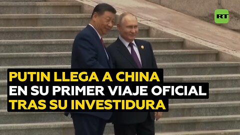 Vladímir Putin y Xi Jinping se reúnen en Pekín