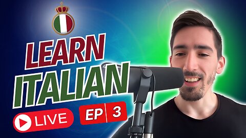 LEARN ITALIAN LIVE Ep.3 | -INO -ONE -ETTO