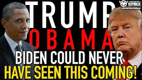 TRUMP AND OBAMA! BIDEN COULD NEVER HAVE SEEN THIS COMING! WATCH