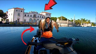 Catching Snapper from a Miami *CASTLE* (Catch and Cook)