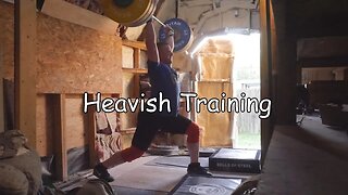 Weightlifting Training - Heavish Work