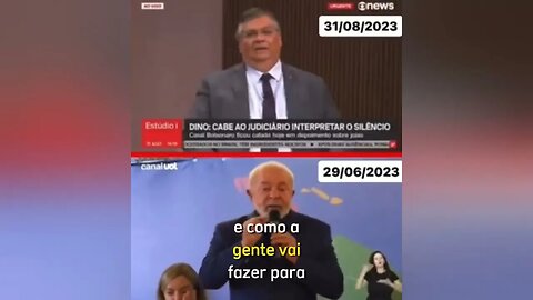 Crise de Identidade? - Flávio Dino verso Lula