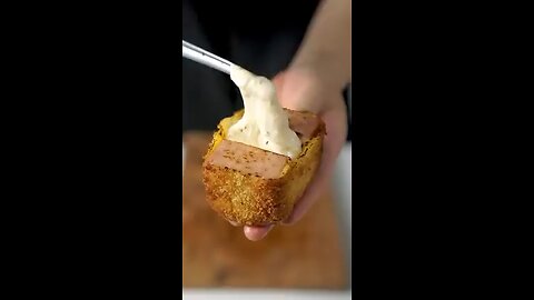 Fried Mozzarella Spam