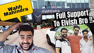 Mahindra Surprised Me 😱 !! | Full support to elvish yadav in Bigboss 😎👍🏻