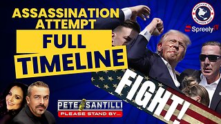 Trump Assassination - NEW FOOTAGE & FULL TIMELINE [Pete Santilli Show #4144-8AM]