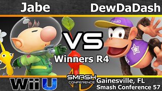 Jabe (Olimar) vs. DewDaDash (Diddy) - Winners R4 - SC57