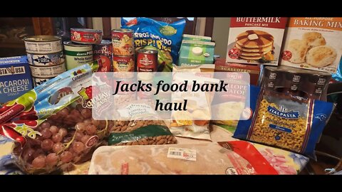 Jacks food bank haul 11/12/2022 Boy was this a true blessing very nice haul #foodbank