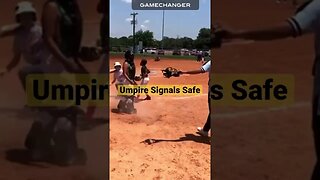 Umpire Makes the Correct Call but then Reverses it. [Impacting Outcome of Game]